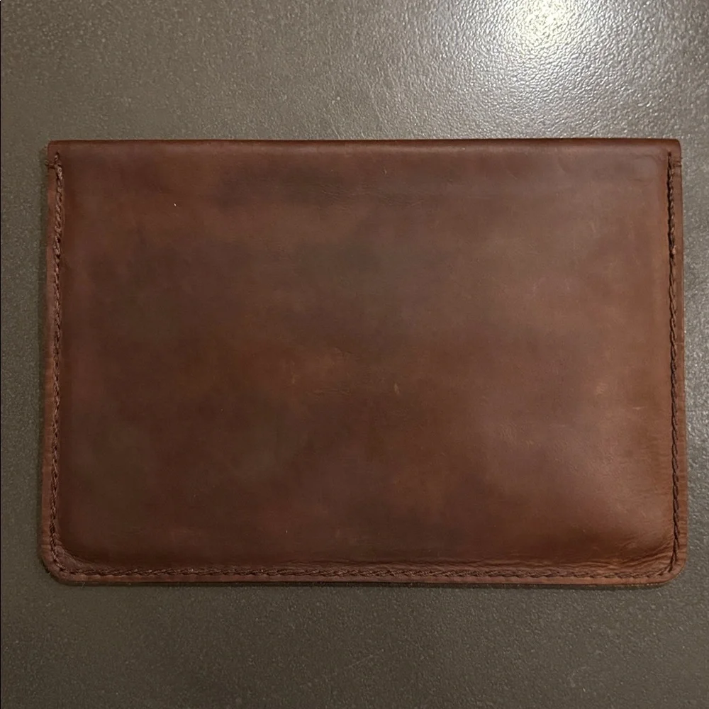 FULL GRAIN LEATHER Portfolio hecho. Fernando Artisan Case Cover Sleeve Envelope